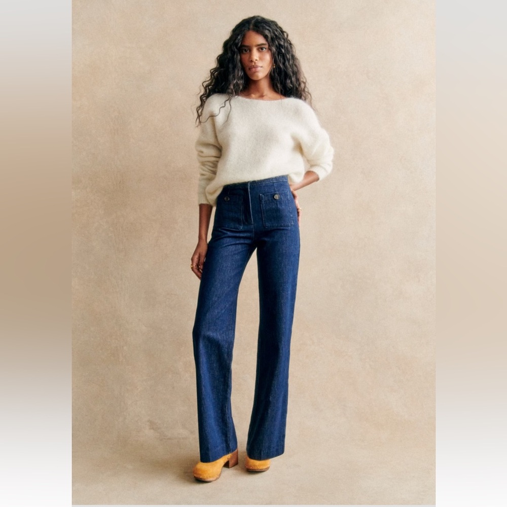 NWT Sezane Dan Trousers, size 2